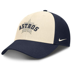 Houston Astros Statement Club Performance Adjustable Hat Navy/Natural | Nike