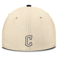 Cleveland Guardians Statement Rise Performance Flex Hat Natural/Navy | Nike