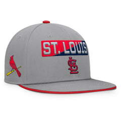 St. Louis Cardinals Punchout Snapback Hat Gray