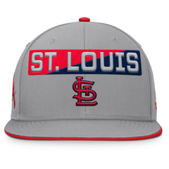 St. Louis Cardinals Punchout Snapback Hat Gray