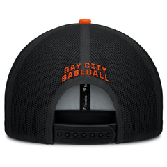 San Francisco Giants Cutoff Adjustable Trucker Hat Black/Orange