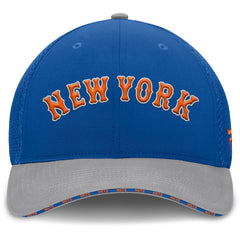 New York Mets Pennant Flex Hat Royal/Gray
