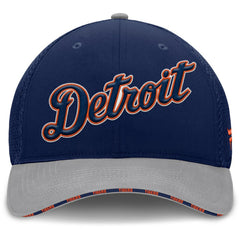 Detroit Tigers Pennant Flex Hat Navy/Gray