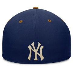 New York Yankees Splinter Fitted Hat Navy/Tan