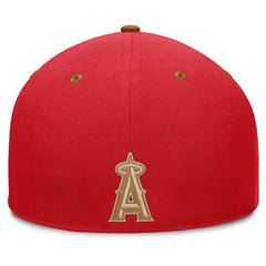 Los Angeles Angels Splinter Fitted Hat Red/Tan