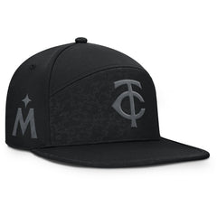 Minnesota Twins Platoon Adjustable Hat Black
