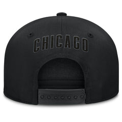 Chicago Cubs Platoon Snapback Hat Black