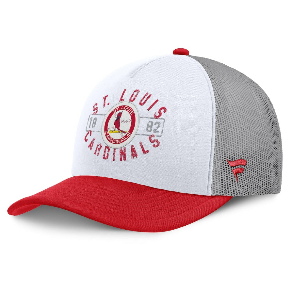 St. Louis Cardinals Designated A-Frame Foam Front Trucker Adjustable Hat White/Red