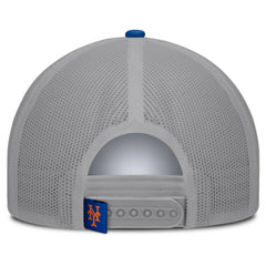 New York Mets Designated A-Frame Foam Front Trucker Adjustable Hat White/Royal