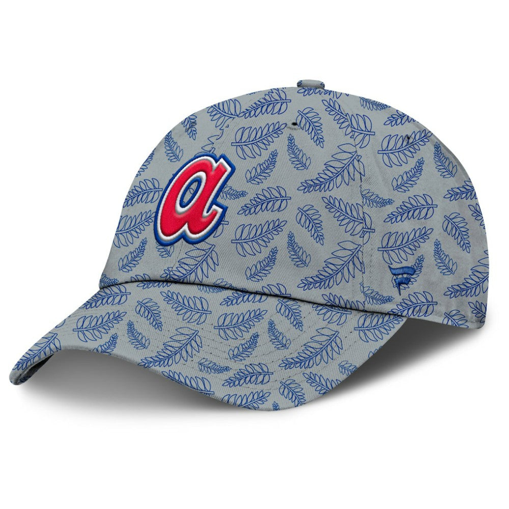 Atlanta Braves Women's Cooperstown Collection Shift Adjustable Hat Gray