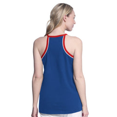 Chicago Cubs G-III 4Her by Carl Banks Women's Curveball Racerback Tank Top Royal