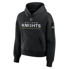 Vegas Golden Knights Fanatics Women's Authentic Pro Primary Pullover Hoodie Black
