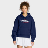 Washington Capitals Fanatics Women's Authentic Pro Primary Pullover Hoodie Navy