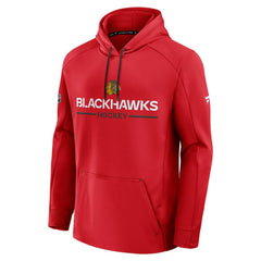 Chicago Blackhawks Fanatics Authentic Pro Rink Hoodie Red