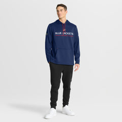Columbus Blue Jackets Fanatics Authentic Pro Rink Hoodie Navy