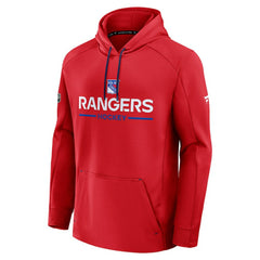 New York Rangers Fanatics Authentic Pro Rink Hoodie Red