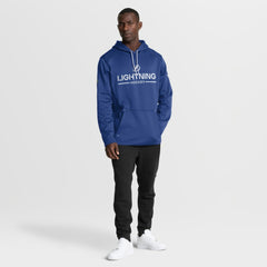 Tampa Bay Lightning Fanatics Authentic Pro Rink Hoodie Blue