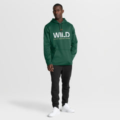 Minnesota Wild Fanatics Authentic Pro Rink Hoodie Green