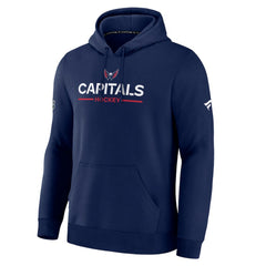 Washington Capitals Fanatics Authentic Pro Primary Hoodie Navy