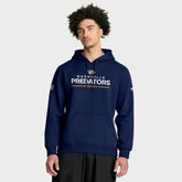 Nashville Predators Fanatics Authentic Pro Primary Hoodie Navy