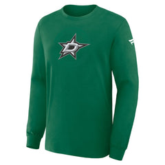 Dallas Stars Fanatics Authentic Pro Property Of Practice Long Sleeve T-Shirt Kelly Green
