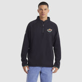 Minnesota Wild Fanatics Authentic Pro Rink Raglan Quarter-Zip Pullover Black