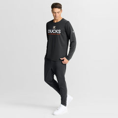 Anaheim Ducks Fanatics Authentic Pro Rink Tech Long Sleeve T-Shirt Black