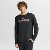 Carolina Hurricanes Fanatics Authentic Pro Rink Tech Long Sleeve T-Shirt Black