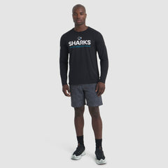 San Jose Sharks Fanatics Authentic Pro Rink Tech Long Sleeve T-Shirt Black