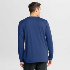 Tampa Bay Lightning Fanatics Authentic Pro Rink Tech Long Sleeve T-Shirt Blue