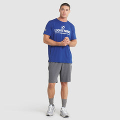 Tampa Bay Lightning Fanatics Authentic Pro Rink Tech T-Shirt Blue