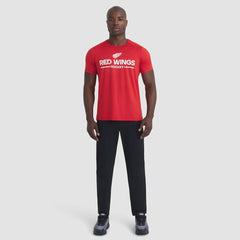 Detroit Red Wings Fanatics Authentic Pro Rink Tech T-Shirt Red