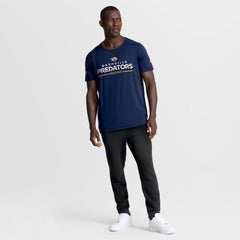 Nashville Predators Fanatics Authentic Pro Rink Tech T-Shirt Navy