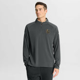 Vegas Golden Knights Fanatics Authentic Pro Rink Training Quarter-Zip Pullover Gray