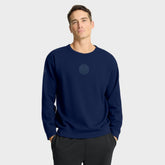 Edmonton Oilers Fanatics Authentic Pro Road Tri-Blend Sweatshirt Navy
