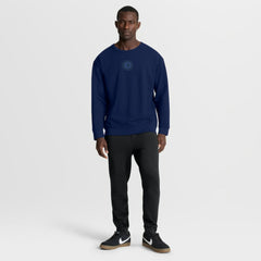 Winnipeg Jets Fanatics Authentic Pro Road Tri-Blend Sweatshirt Navy