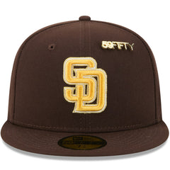 San Diego Padres 2025 59FIFTY Day 59FIFTY Fitted Hat with Pins Brown | New Era