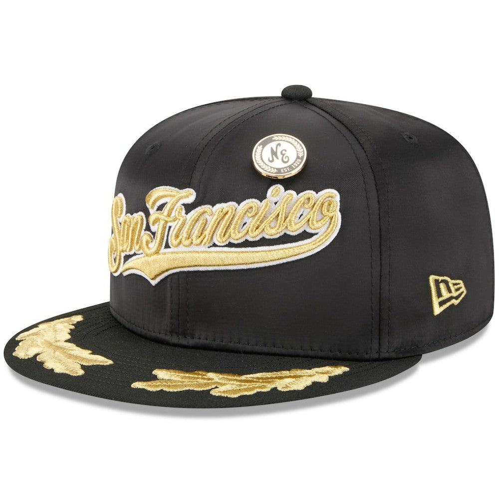 San Francisco Giants 2025 59FIFTY Day Gold Leaf 59FIFTY Fitted Hat Black | New Era