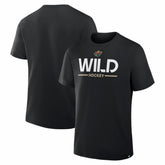 Minnesota Wild Fanatics Authentic Pro Primary T-Shirt Black