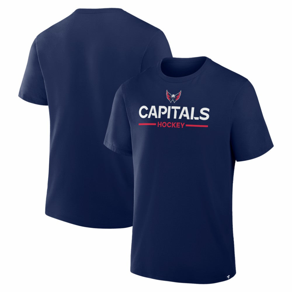 Washington Capitals Fanatics Authentic Pro Primary T-Shirt Navy