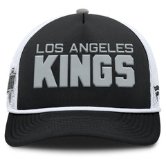 Los Angeles Kings Fanatics Authentic Pro Rink A-Frame Adjustable Hat Black/White