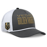 Vegas Golden Knights Fanatics Authentic Pro Rink A-Frame Adjustable Hat Charcoal/White