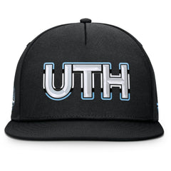 Utah Mammoth Fanatics Authentic Pro Rink Team Code Snapback Hat Black