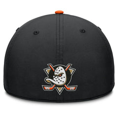 Anaheim Ducks Fanatics Authentic Pro Rink Team Code Flex Hat Black/Orange
