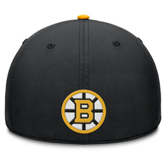 Boston Bruins Fanatics Authentic Pro Rink Team Code Flex Hat Black/Gold