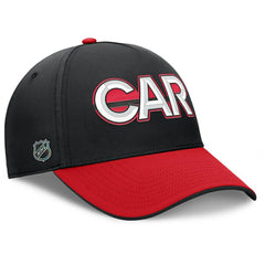 Carolina Hurricanes Fanatics Authentic Pro Rink Team Code Flex Hat Black/Red