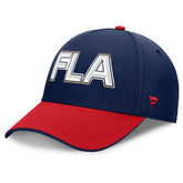 Florida Panthers Fanatics Authentic Pro Rink Team Code Flex Hat Navy/Red