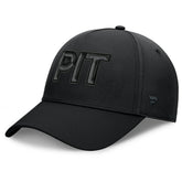 Pittsburgh Penguins Fanatics Authentic Pro Road Team Code Flex Hat Black