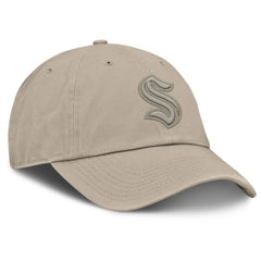 Seattle Kraken Fanatics Authentic Pro Road Adjustable Hat Tan