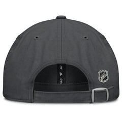 Vegas Golden Knights Fanatics Women's Authentic Pro Rink Adjustable Hat Charcoal